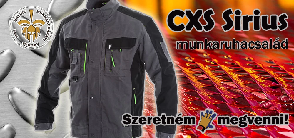 CXS Sirius munkaruha család